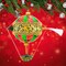 Metzler Bros. 7.0 Inch Balloon Stripes 3 Christmas Tree Ornament , Christmas Decor Hot Air Balloon Bird